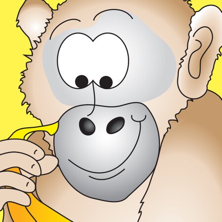 Clinton Monkey Panel 17-CC-M